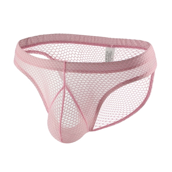 Men Exotic Lingerie Mesh Breathable Underwear Boxer Briefs Couples Spring Summer Casual Club Party Vacation Sleepwear Nightwear Gifts To Lovers