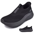 thumbnail image 1 of Men Extra Wide Width Sneakers Comfort Walking Shoes Relieve Foot Pain Wide Toe Box with Arch Support, 1 of 6