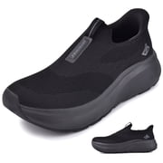 Men Extra Wide Width Sneakers Comfort Walking Shoes Relieve Foot Pain Wide Toe Box with Arch Support