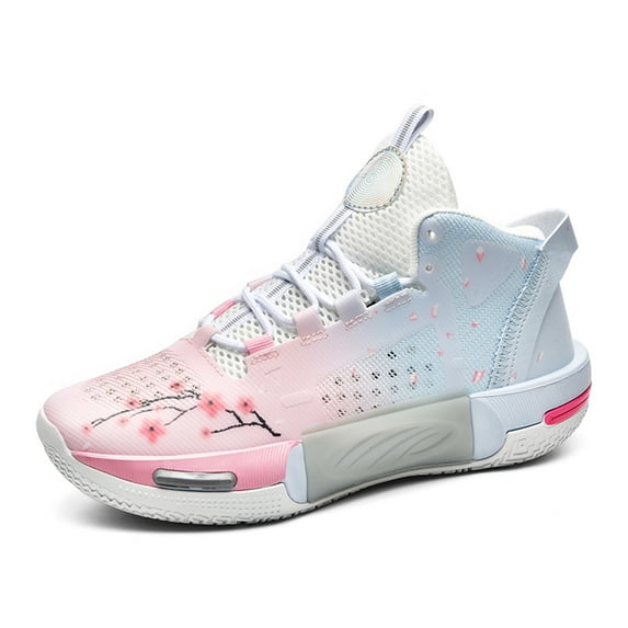 Men Fashion Athletic Basketball Shoes Streetball Running Walking Gym Sports Sneakers Jogging Fitness Non Slip Outdoor Casual Cushioning Workout Shoes