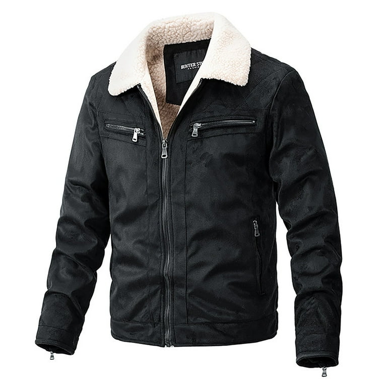 Lambs Wool Lapel Wind Coat Lambs Wool Lapel Wind Coat