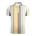thumbnail image 1 of Men Fashion Tops Summer Blouses & Button-Down Shirts Cotton Mens T Shirts Casual Graphic Summer Clothes for Men 2025 Vacation Cruise Petite Solid Color Tshirts, 1 of 4