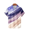 thumbnail image 1 of Men Fashion Tops Summer Frilly Men Blouses and Tops Fashion V Neck Long Shirts to Wear with Leggings Summer Clothes for Men Over 50 2025 Vacation Button Down Shirts Green, 1 of 5