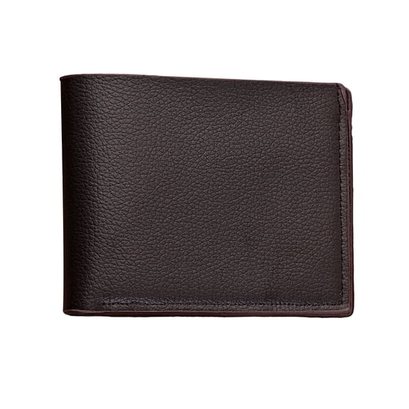 Men Faux Leather Wallet Credit Card Holder with Multiple Pockets Foldable Pocket Purse for Business Travel Daily Use