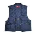 thumbnail image 1 of Men Fishing Vest Breathable Outerwear Outdoor Vest For Spring Summer Photography Blue 2XL, 1 of 8