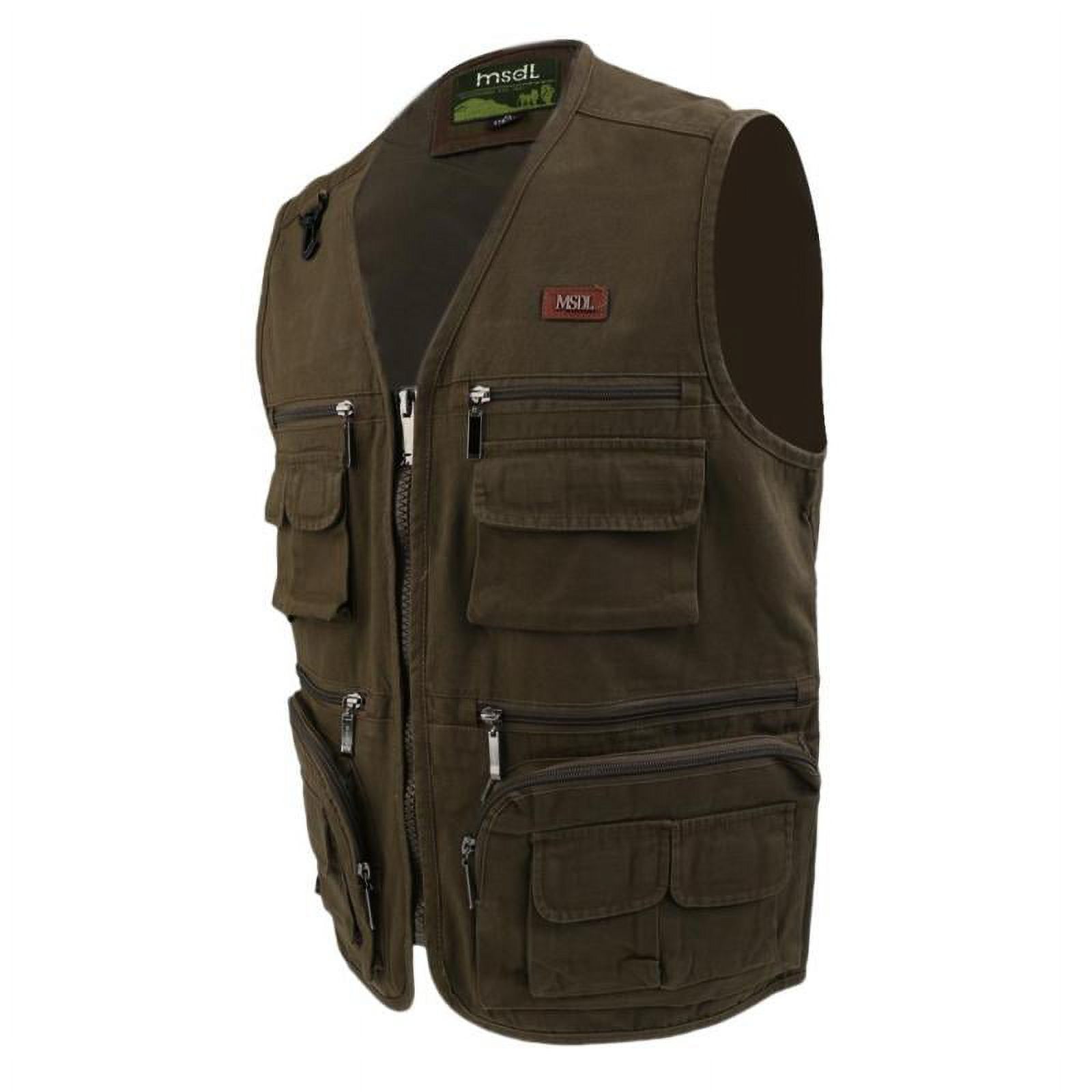 Men Fishing Vest Men Fishing Waistcoat Multi Pockets Outdoor Casual