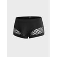 thumbnail image 1 of Men Fishnet Insert Solid Boxer Brief, 1 of 5