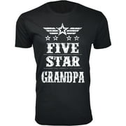 Men Five Star GRANDPA T-Shirt