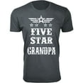 thumbnail image 1 of Men Five Star GRANDPA T-Shirt, 1 of 2
