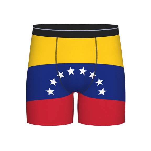 Men Flag Of Venezuela Boxer Briefs Novelty Boxer Shorts Underwear No Fly