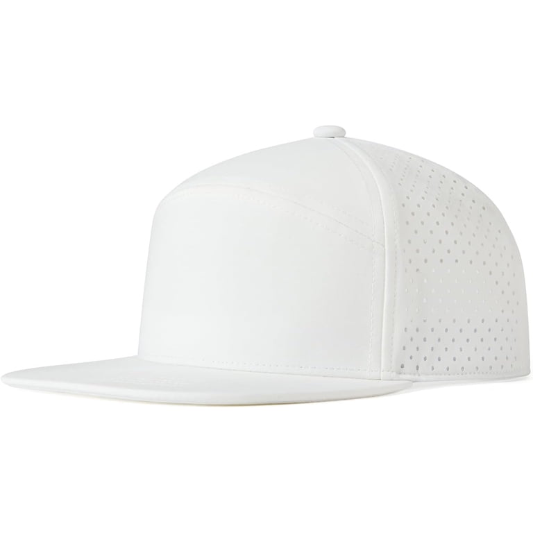 Men Flat Brim Baseball Cap Adjustable Performance Snapback  display picture 3