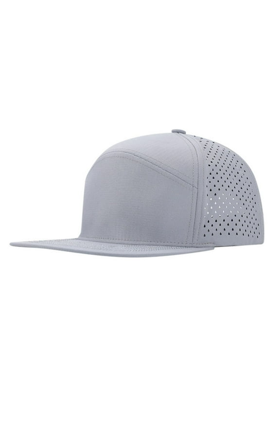 Men Flat Brim Baseball Cap Adjustable Performance Snapback Hat Perforated Cap Hat Racks for Baseball Caps Hanger Worn Baseball Cap Women Womens Active Hat Unstructu Caps United Postal Service Hats