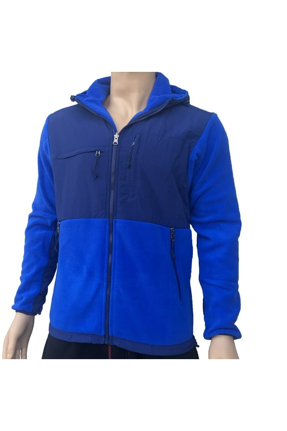 Men Fleece Hoodie Jacket