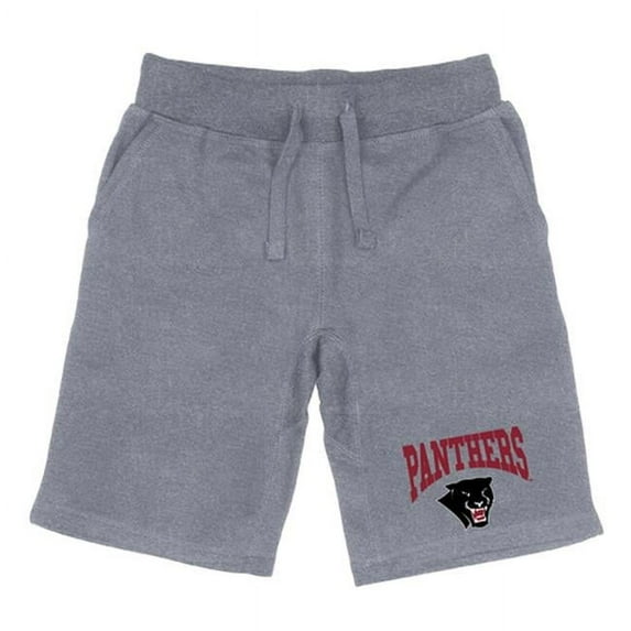 Men Florida Tech Panthers Premium Shorts, Heather Grey - 2XL