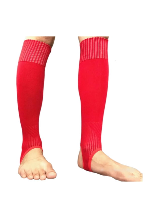 Men Football Socks with Bar Football Knee Socks Unisex Stirrup Socks Soccer Sock