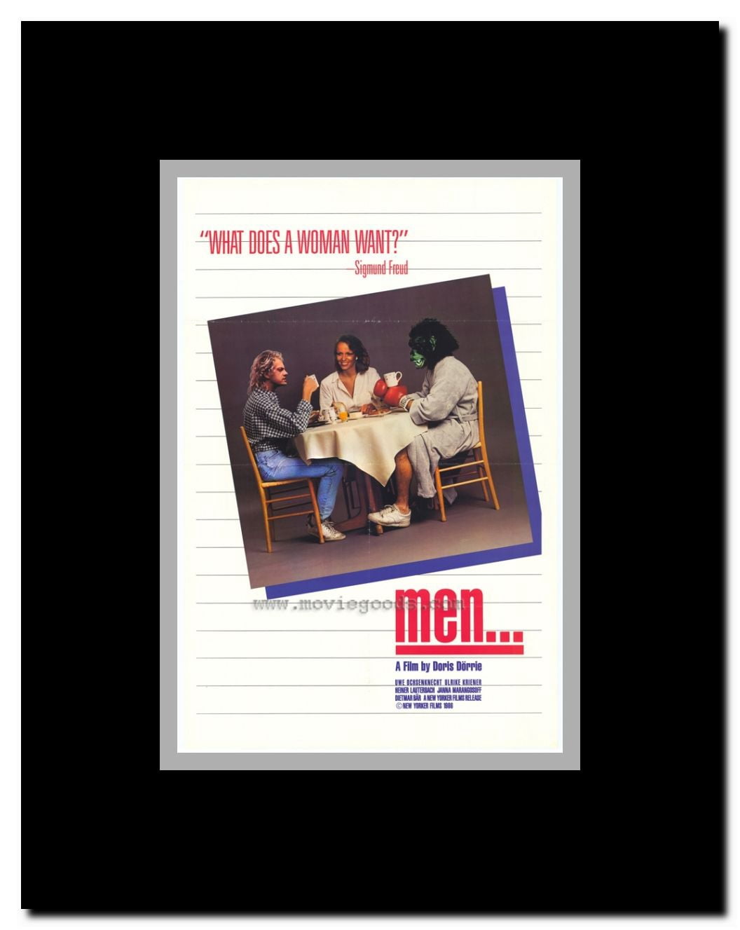 Men. . . Framed Movie Poster