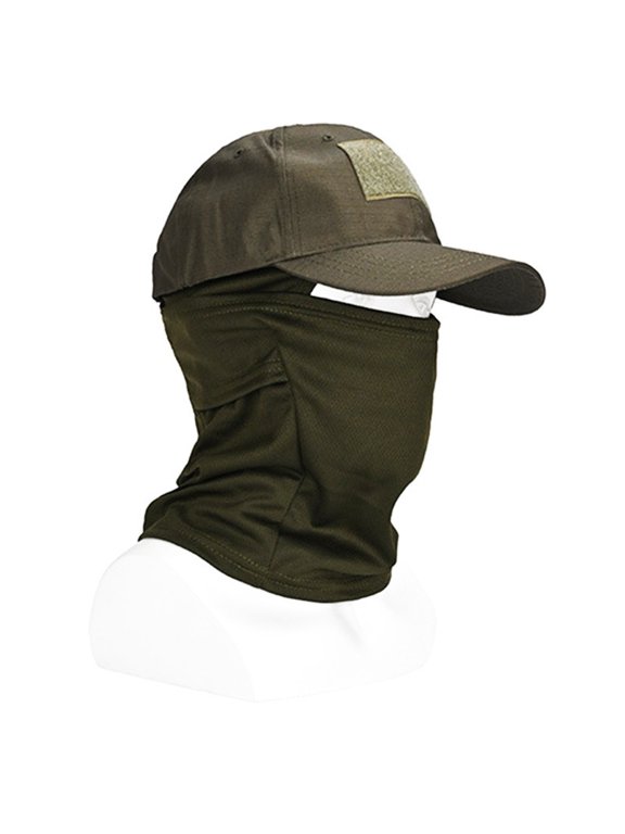 Men Full-Cover Baseball Hat Sun Protection Summer Cap With Balaclava Integrated Face Shield