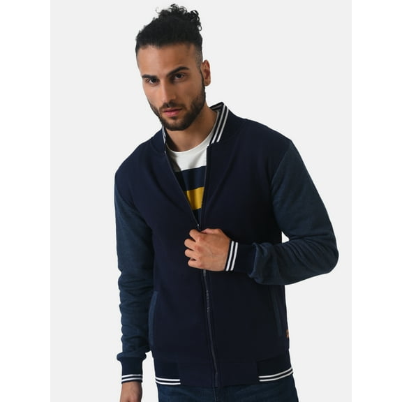 Men Full Sleeve Stylish Casual Windcheater Varsity Jacket