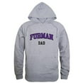 thumbnail image 1 of Men Furman University Dad Hoodie, Heather Grey - Extra Large, 1 of 1