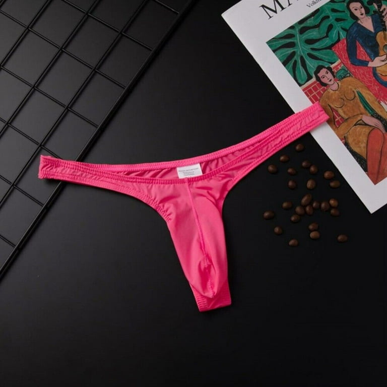 Men G-string Briefs Thong Bikini Underwear Sexy T Back Pouch Panties  Swimwear