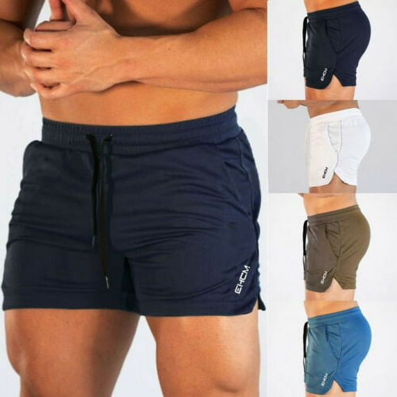 Men GYM Shorts Training Running Sport Wear Workout Jogging Casual Pants Trousers