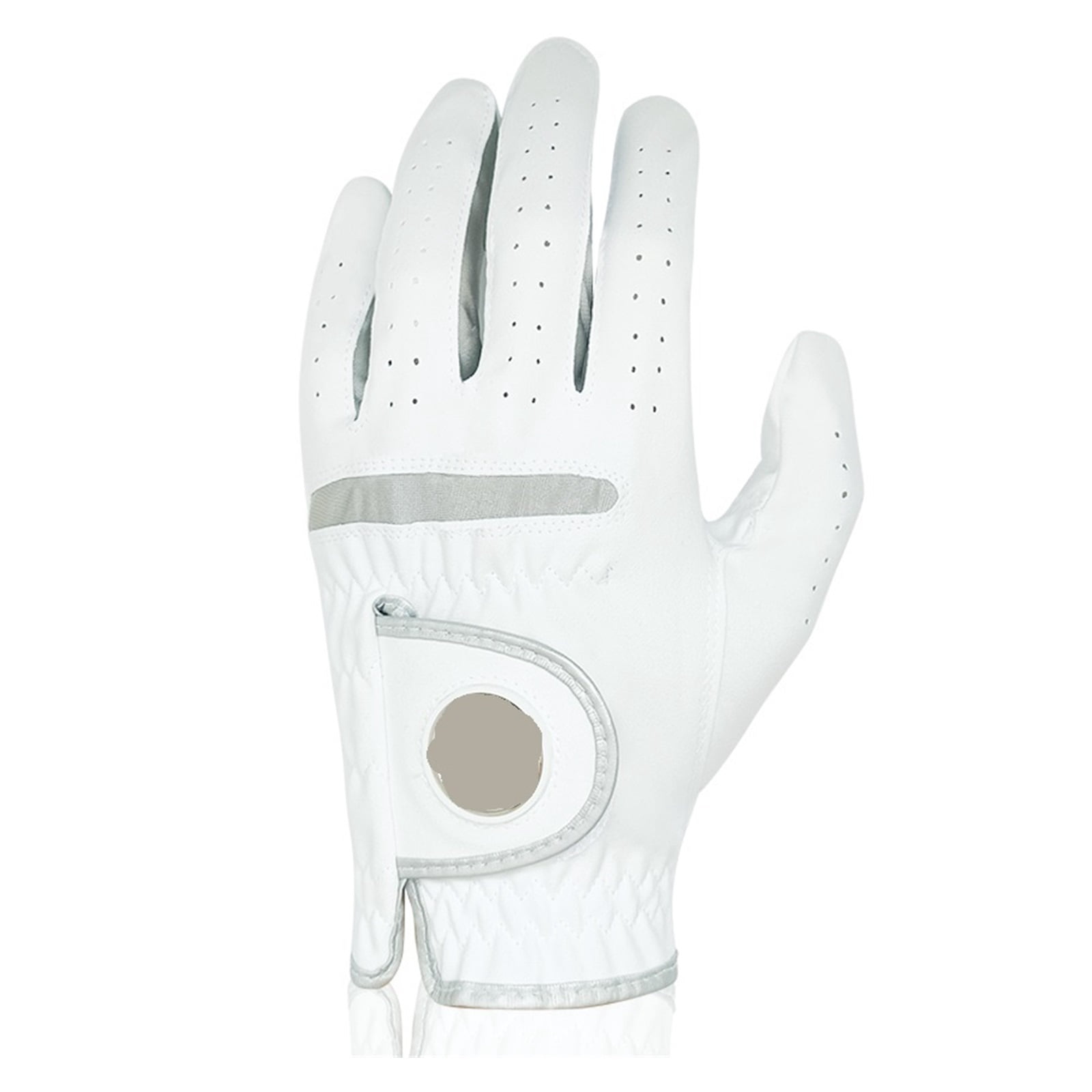 Men Golf Glove Micro Soft Fabric Breathable Comfortable,for Golfers ,Flexible and Comfortable