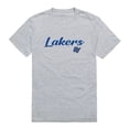 thumbnail image 1 of Men Grand Valley State Lakers Script T-Shirt, Heather Grey - Medium, 1 of 1
