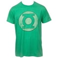 thumbnail image 1 of Men Green Lantern Symbol Distressed T-Shirt, Medium, 1 of 1