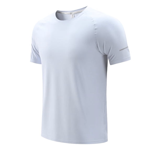 Men Gym T-shirt Quick Dry Sport Short Sleeve Casual Multicolor T Shirts 2022 New Breathable Workout Tops Male Running Shirts