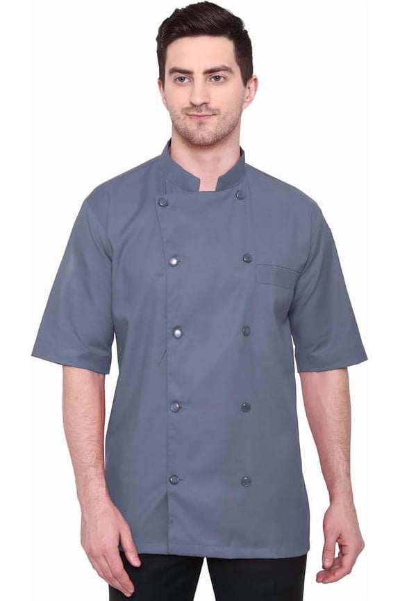 Men Half without piping chef coat Jacket use for Hotel Restaurant & Kitchen cullinary proffessional chef coat