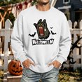 thumbnail image 1 of Men Halloween Themed Sweatshirt Funny Pumpkin Ghost Print Casual Long Sleeve Spooky Pullover Sweatshirt New Stylish Comfy T-Shirts White S, 1 of 5