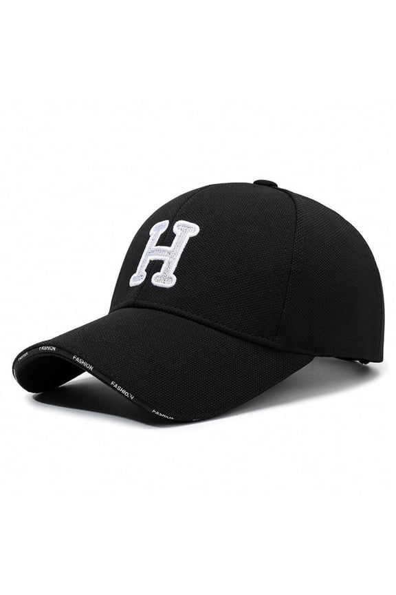 Men Hats Stylish Unisex Korean Baseball Cap with Extended Visor for Sun and Versatile Outfits