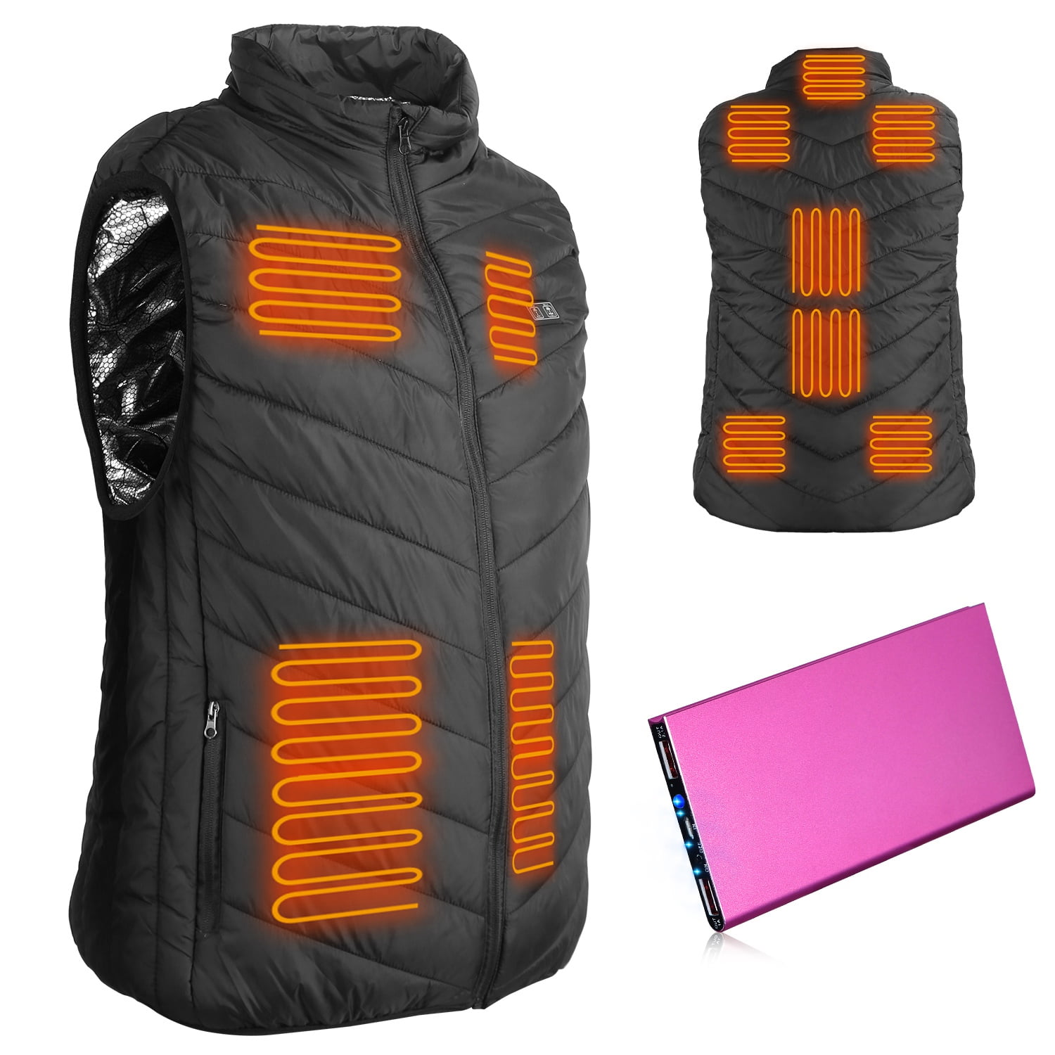 Men Heated Vest with 20000mAh Battery Pack, iMounTEK Fashion Heating