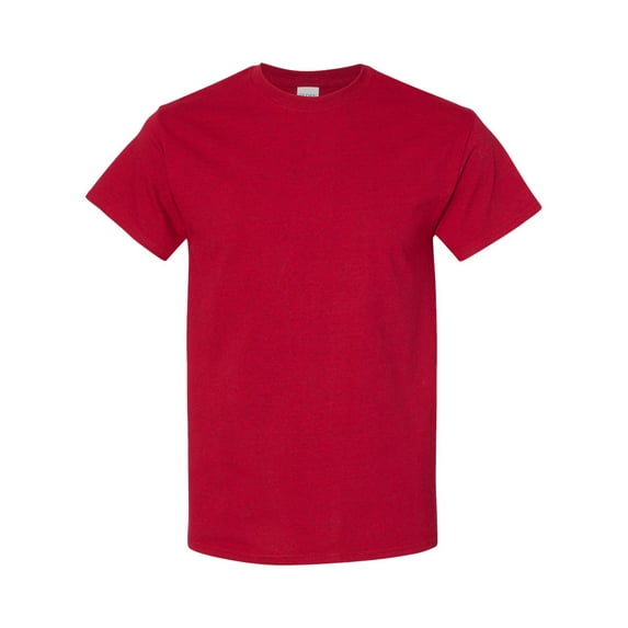 Men Heavy Cotton Multi Colors T-Shirt Color Antique Cherry Red 2X-Large Size