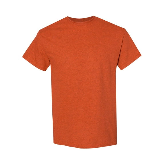 Men Heavy Cotton Multi Colors T-Shirt Color Antique Orange 3X-Large Size