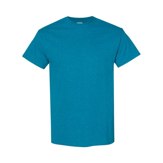 Men Heavy Cotton Multi Colors T-Shirt Color Antique Sapphire 4X-Large Size