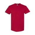 thumbnail image 1 of Men Heavy Cotton Multi Colors T-Shirt Color Cardinal Small Size, 1 of 5