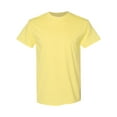 thumbnail image 1 of Men Heavy Cotton Multi Colors T-Shirt Color Cornsilk Small Size, 1 of 5