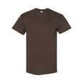 thumbnail image 1 of Men Heavy Cotton Multi Colors T-Shirt Color Dark Chocolate Medium Size, 1 of 5