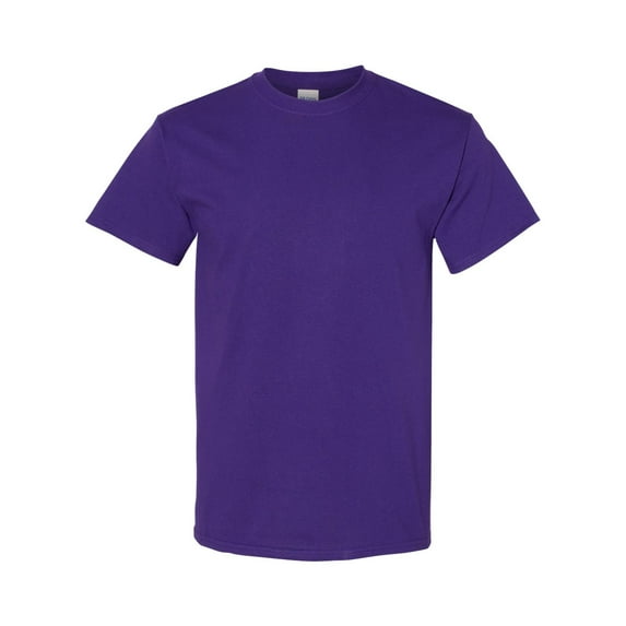 Men Heavy Cotton Multi Colors T-Shirt Color Purple Small Size