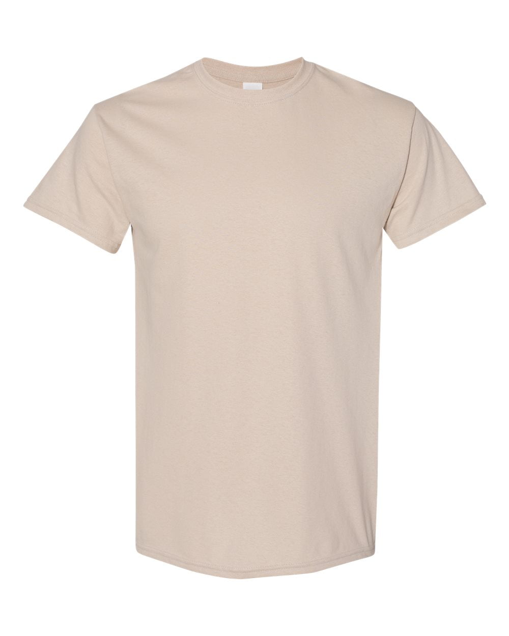 Men Heavy Cotton Colors T-Shirt Color Sand 3X-Large Size -