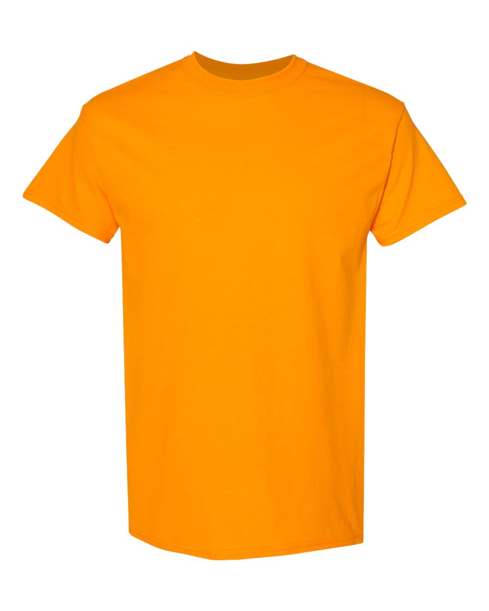 Men Heavy Cotton Multi Colors T-Shirt Color Tennessee Orange Large Size ...