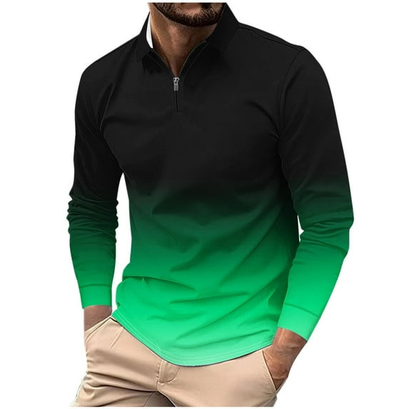 Men Henley Long Sleeve Hvyesh Men's Big and Tall Dress Shirts Long Sleeve Casual Button Down Shirt Turn-Down Collar Work Office T-Shirts