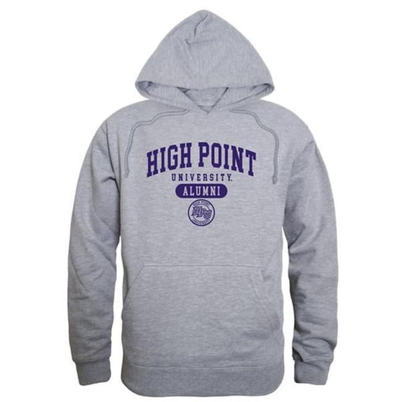 Men High Point Panthers Alumni Hoodie, Heather Grey - Extra Large