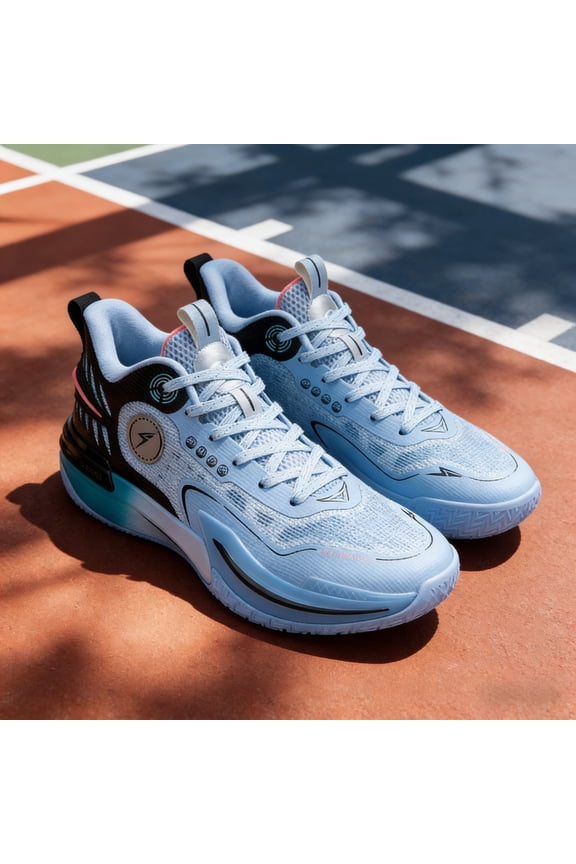 Men' & High-Top Basketball Shoes - Lightweight Breathable Mid-Top Sneakers with Sole for Court, Training & Outdoor - - Athletic Footwear Suitable for Sudden Stops, Jumping, Changes in Direction
