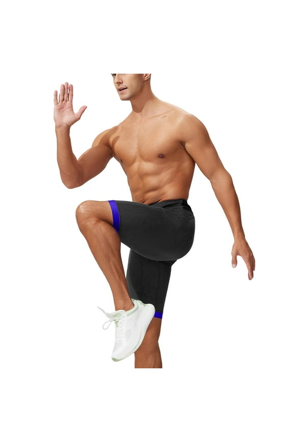 Men High Waisted Compression Shorts – Stretch Sculpting Athletic Shorts With Supportive Performance Fabric, Training Running Workout Gym Sport Bottoms For Fitness Shaping Exercise