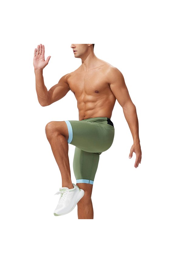 Men High Waisted Compression Shorts – Stretch Sculpting Athletic Shorts With Supportive Performance Fabric, Training Running Workout Gym Sport Bottoms For Fitness Shaping Exercise