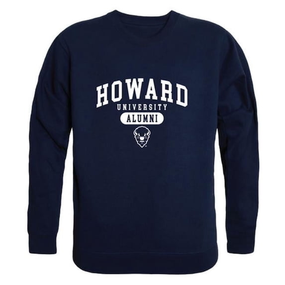 Men Howard Bison Alumni Fleece, Navy - Extra Large