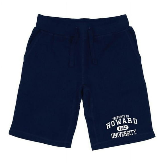 Men Howard Bison Property Shorts, Navy - Large