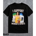 thumbnail image 1 of Men I Support Women's Sports T Shirt Unisex Women Oversize Tee Streetwear Casual Short Sleeve Funny Sarcastic Humor Gen Z Humor, 1 of 9